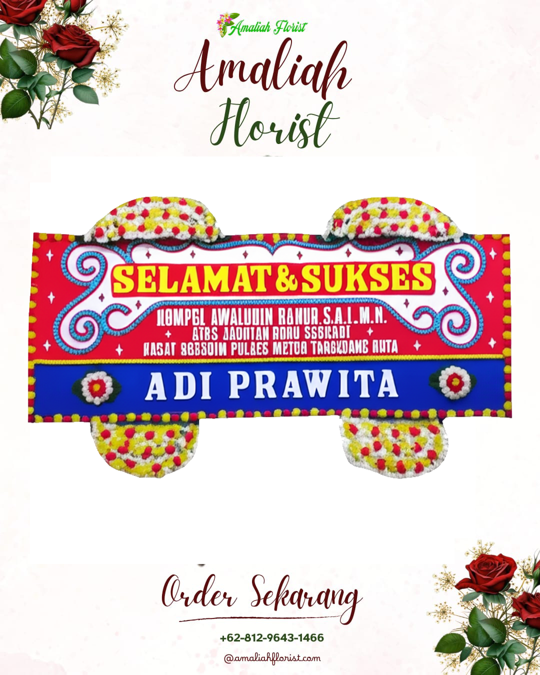 Papan Bunga Ucapan Selamat Kolaka Timur